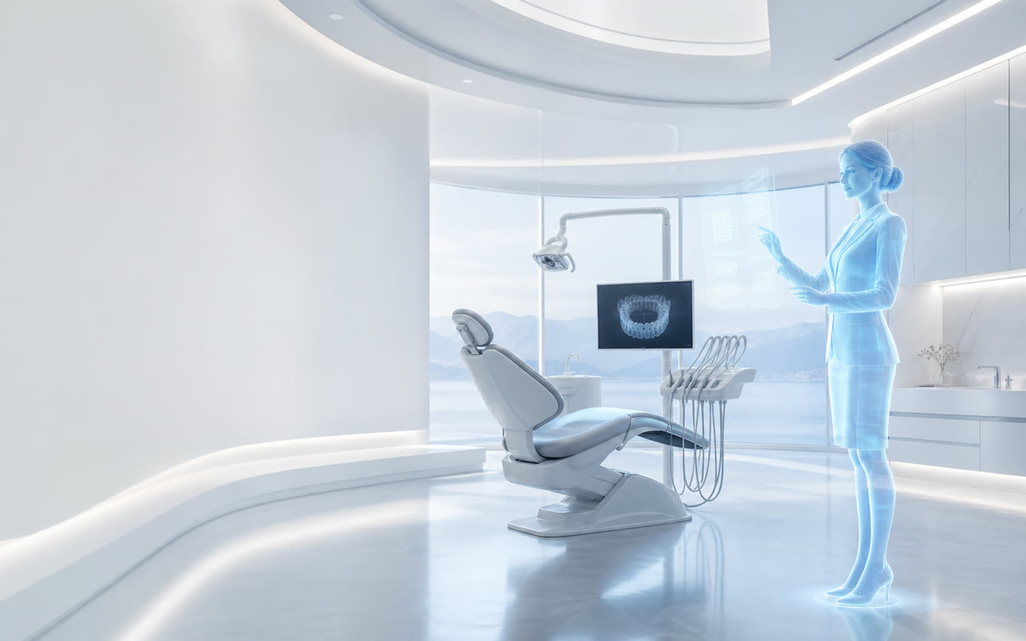 Sitio web interactivo de odontología premium Lucent